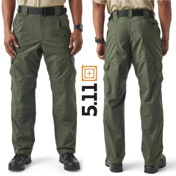 5.11 Tactical Pants 51 Tactical Taclite Pro Mens 34x36 Tdu Green